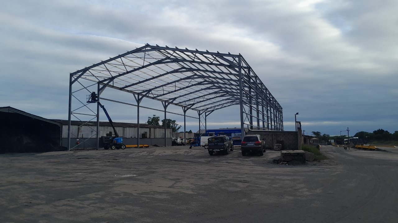Warehouse F construction