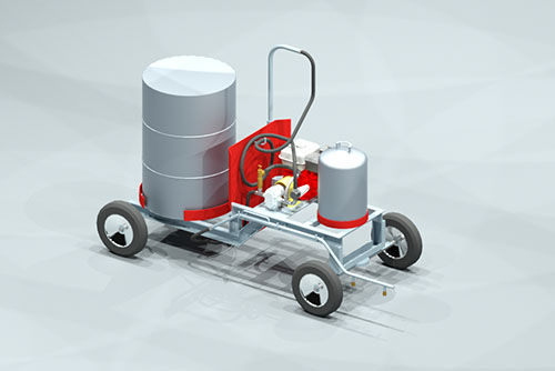 Handheld Bitumen Sprayer